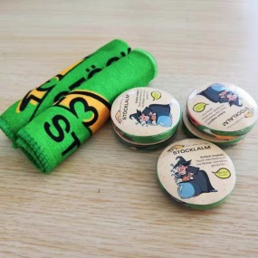 Magisches Handtuch individuell bedrucken lassen als Wer...