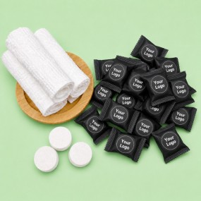 Individuelle Handtuchtabletten bedrucken | Komprimierte...